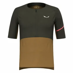 Vento Merino Mezza Zip Maglietta Uomo