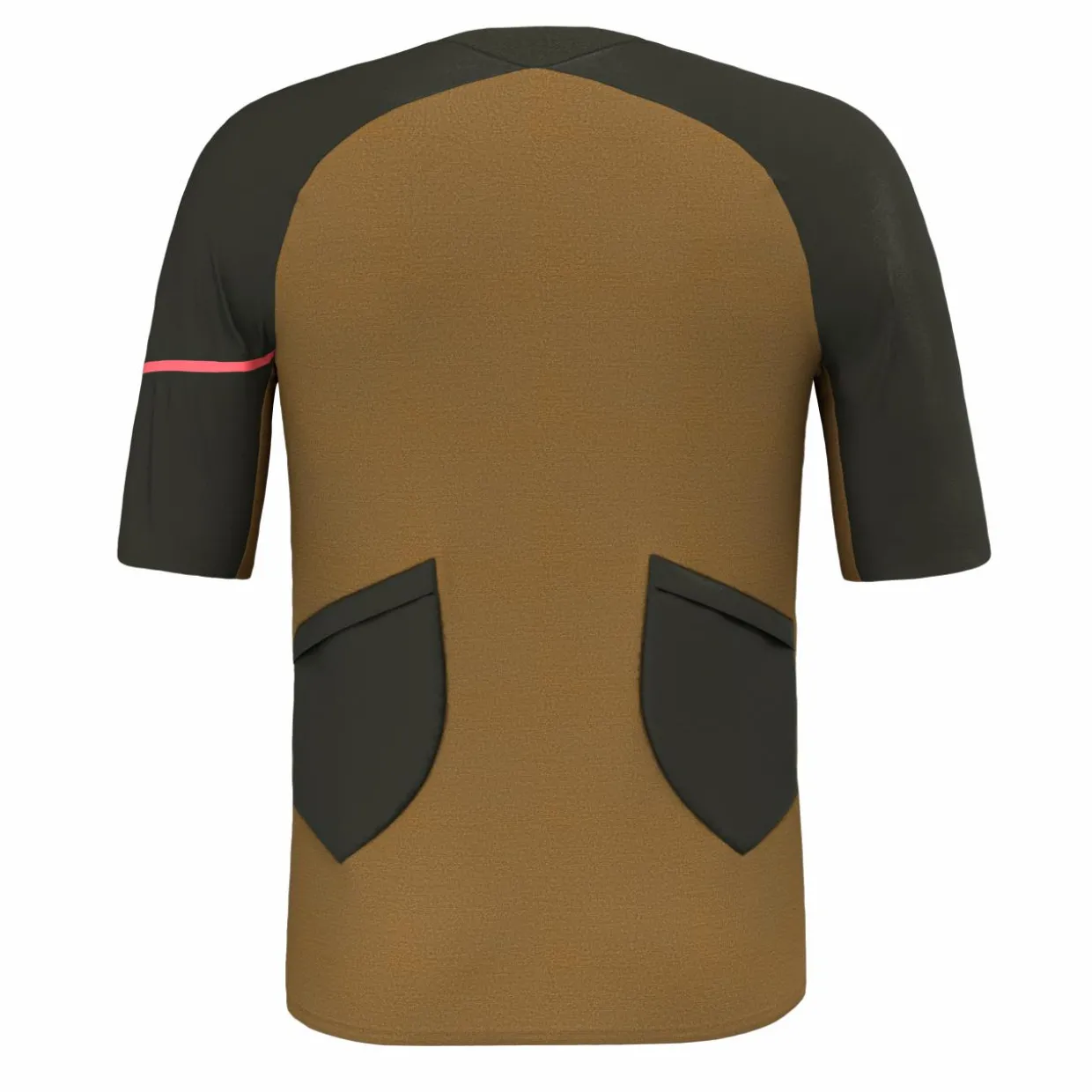 Vento Merino Mezza Zip Maglietta Uomo