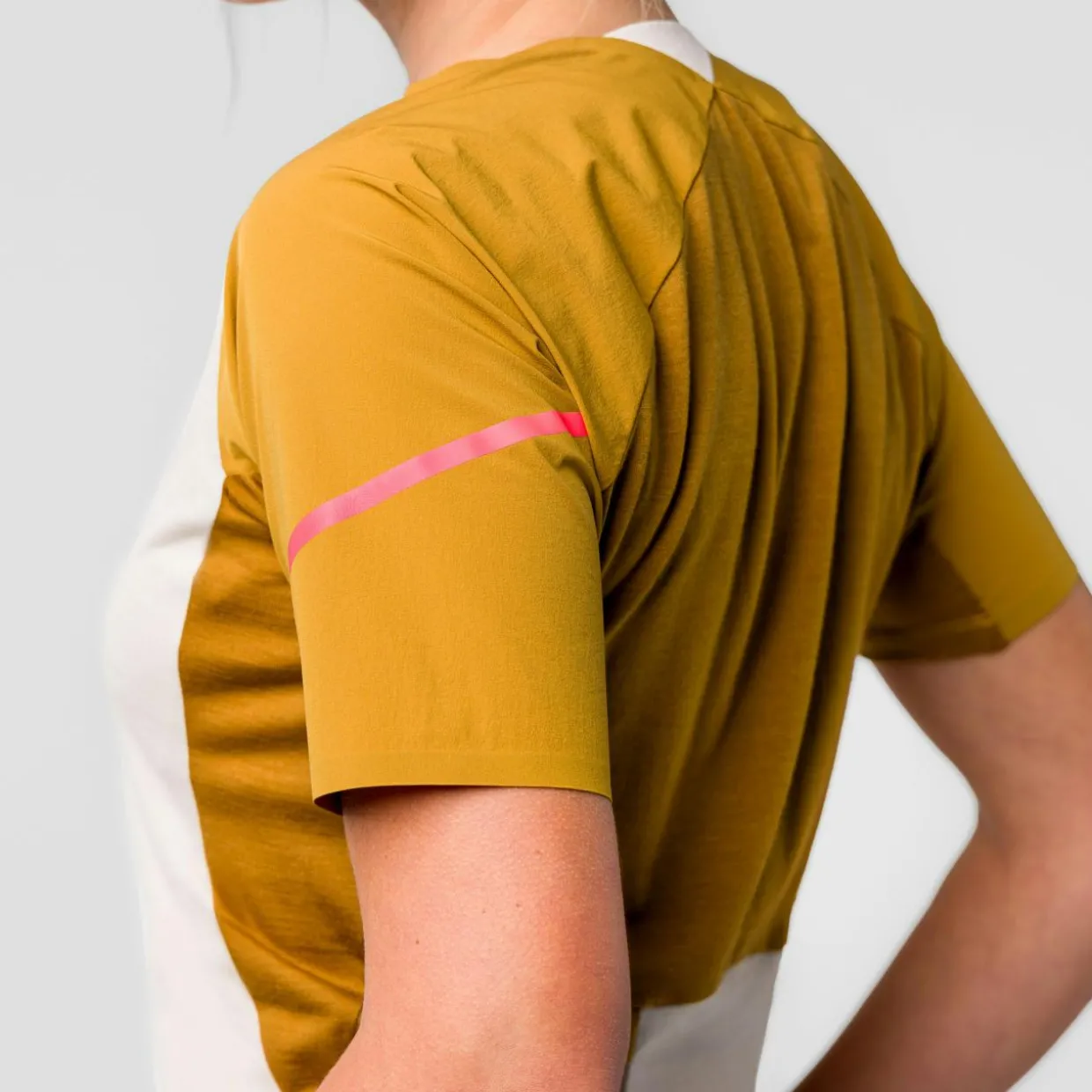 Vento Merino Mezza Zip Maglietta Donna