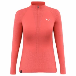 Zebru Responsive Mezza Zip Maglietta Donna